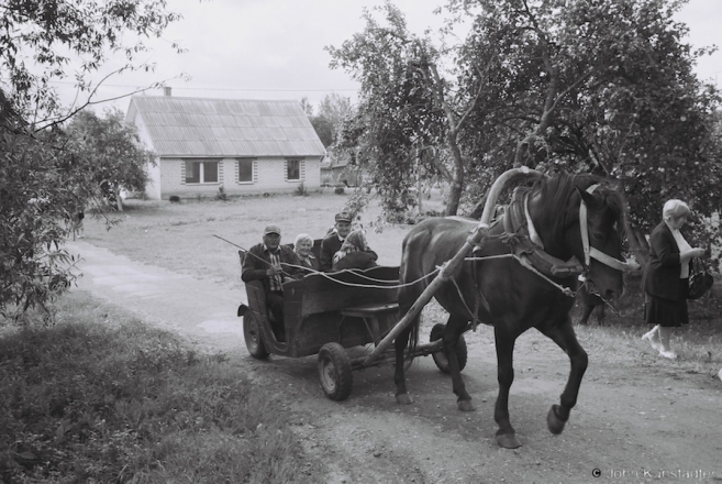 On the Way Home after Mass, Drujsk 2014, F1070003(2014297-