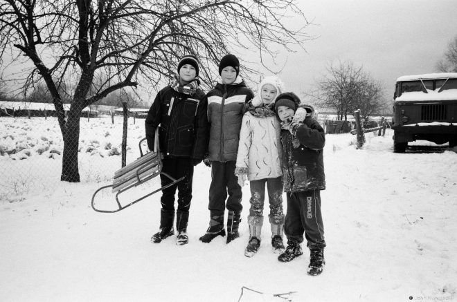 1.Portraits of Polesia, Home from Sledding, Tsjerablichy 2016, 2016342a- (65580032