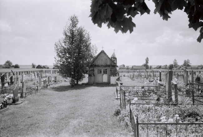 11a.Churches of Belarus CCLXXV, R.C. Cemetery Chapel, Lazduny 2 2018, 2018121_28A