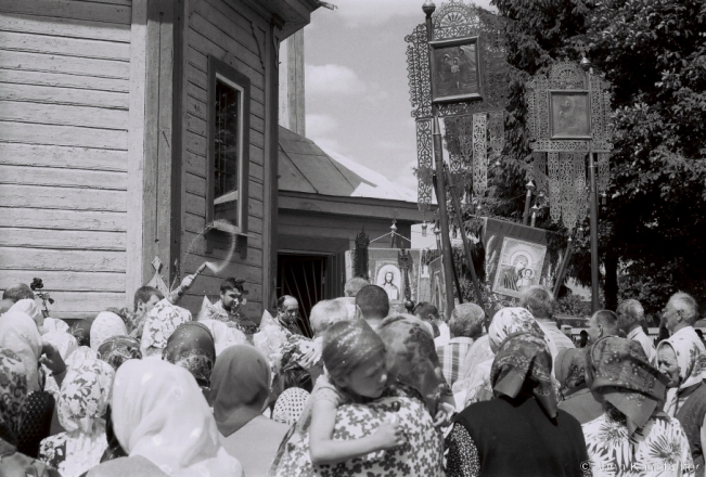 11e.Procession, Patronal Feast of Holy Trinity, Orthodox Church of the Holy Trinity, Azdamichy 2018, 2018139_16A