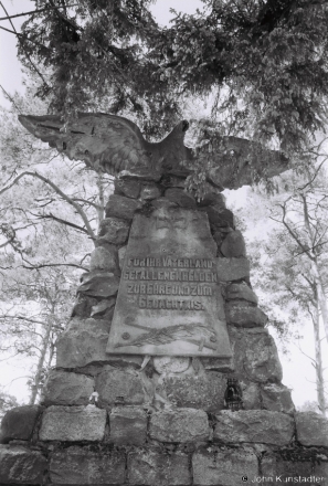 13a.World War I Cemeteries XXIII, German Regimental Memorial, Narach 2018, 2018118_33A