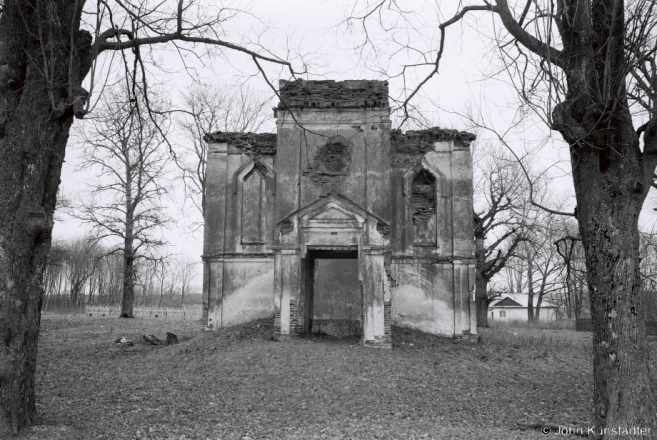 1a.Churches of Belarus CCCVI, Ruins of Orthodox Church of St. George, Kamsamol'skaja (Pukava) 2016, 2016067b-34A (F1150034