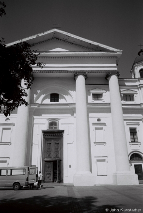 1a.Churches of Belarus XCIX, Facade of Church of the Assumption & St. Stanislas, Mahiljou 2015, F1050017(2015201-