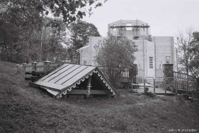 1a.Churches of Belarus LXX, Building New Orthodox Church, Khatljany 2014, 2014128-5A