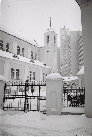 1a.Mjensk in Winter, Churches of Belarus CXXXI, Orthodox Church of Saints Peter & Paul, Njamiha, Mjensk 2016, 2016002b-17A