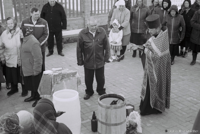 1b.Blessing of Water before Liturgy, Patronal Feast of the Resurrection of the Lord, Tsjerablichy 2017, 2017073b-19A