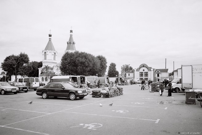 1b.Churches of Belarus CXCVI, Orthodox Church of the Intercession, Old Town Square, Maladzjechna 2015, 2015353-32A (000034