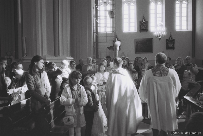 Children's Mass, Feast of Holy Trinity, Church of the Holy Trinity, Hjervjaty 2014, F1070023(2014234-