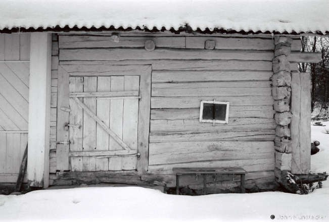 1b.Old Wooden House, Slabada (Valozhyn District) 2019, 2019016a_02A