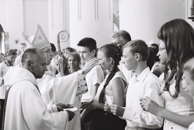 1b.Sacrament of Confirmation, Feast of St. Roch, Narach (Kabyl'nik) 2015, 2015275-24A(000056