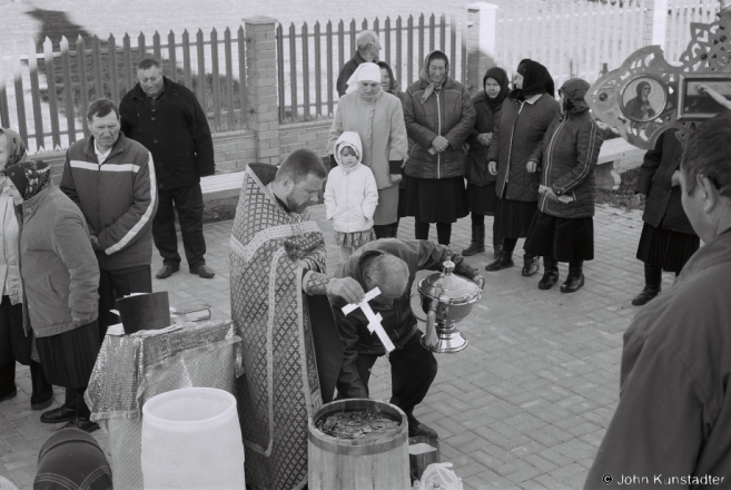 1c.Blessing of Water before Liturgy, Patronal Feast of the Resurrection of the Lord, Tsjerablichy 2017, 2017073b-24A