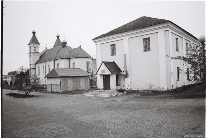1c.Churches of Belarus CLXII, Former Dominican Cloister, Dominican Church of the Annunciation (1683), after 1843 Russian Imperial Barracks, Kljetsk 2016, 2016075-32 (000063
