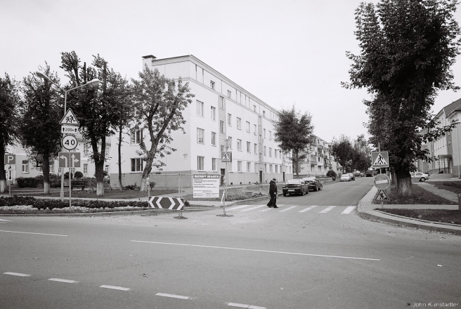 1e.Polish Functionalism, Regimental Officers' Quarters, Jasinskaha 17, Off Masherava, Maladzjechna 2015, 2015352-30A (000064