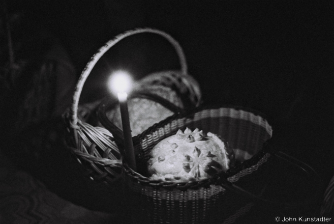 2.Awaiting the Blessing of Easter Breads before Dawn on Easter Sunday, Azdamichy 2015, F1030032(2015090-