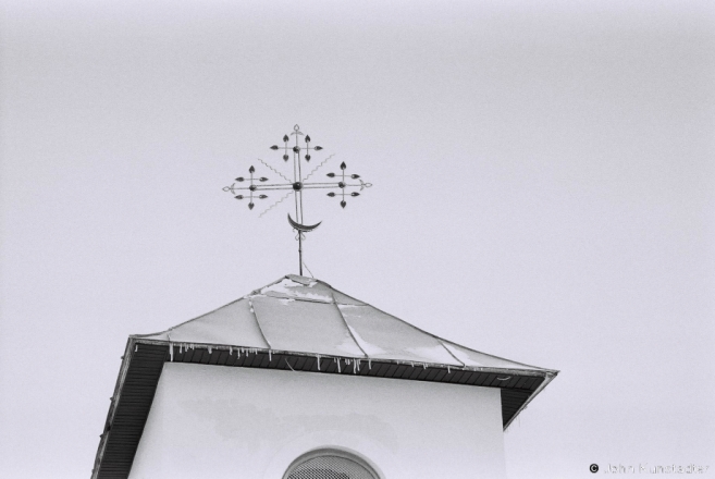 20g.Crosses of Belarus LXVI, Wrought-Iron Cross on R.C. Belltower, Lunna 2017, 2017013- (F1070026