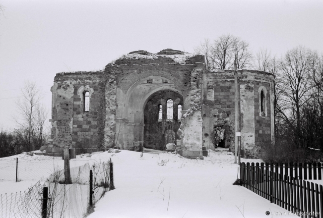 2a.Churches of Belarus CCCIII, Ruins of Orthodox Church of the Holy Trinity, Bjerazavjets 2019, 2019013_18A