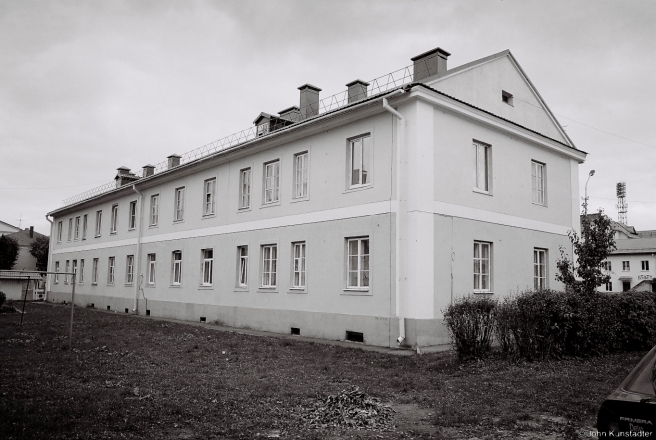 2c.Polish Functionalism, Rear of Former Regimental Communications Building, Now Apartments, Chkalava 9, Maladzjechna 2015, 2015352-5A (000039