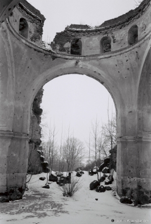 2d.Churches of Belarus CCCIII, Ruins of Orthodox Church of the Holy Trinity, Bjerazavjets 2019, 2019013_10A