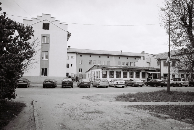 3b.Polish Functionalism, Former NCO Barracks, Chkalava, Maladzjechna 2015, 2015352-6A (000040