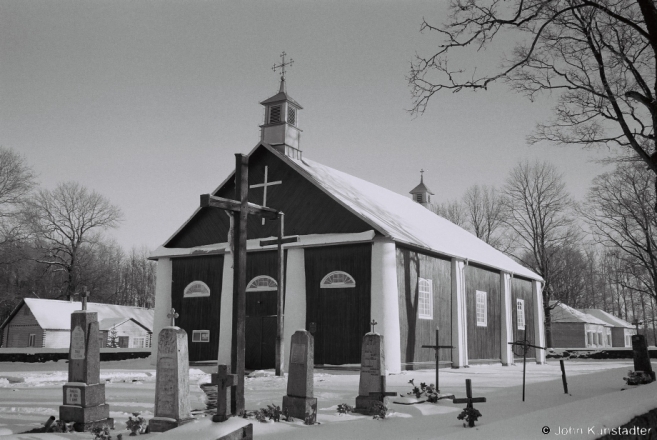 3c.Churches of Belarus CCLVII, R.C. Church of the Archangel Michael (1715, 1837), Njatsjech 2014, 2014027-01