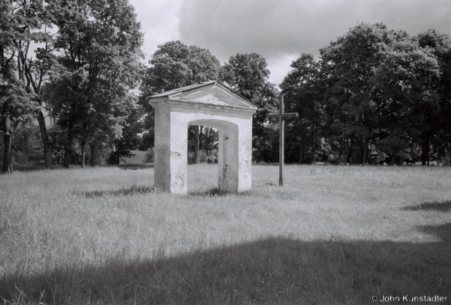 3d.Churches of Belarus CCLXXIII, Gate to R.C. Church of the Holy Trinity, Zas'vir 2018, 2018116_22