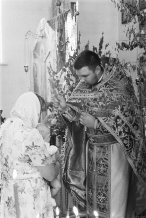 3d.Presentation-of-Nadzjas-New-Born-Son-Ivan-Trinity-Monday-Service-Tsjerablichy-2019-2019090-19