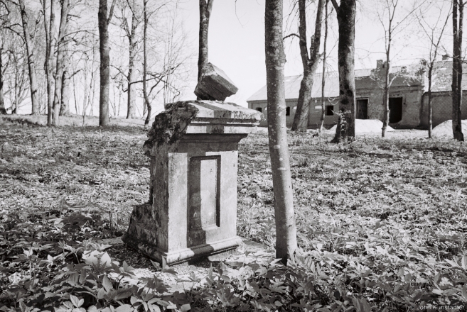 3f.Tombstone (?), Former Estate of the Mol'li Family "Dvor-Zaljes'sje" 2016, 2016146-18A(2) (000050