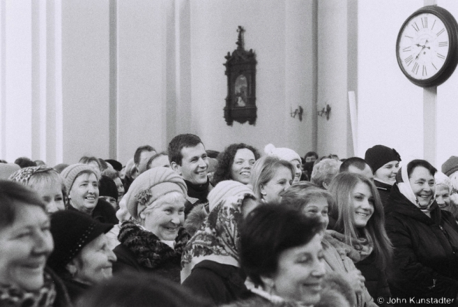 4a.Listening to Father Jan's Concluding Remarks, Easter Morning Mass, Iuje 2016, 2016108- (F1000031
