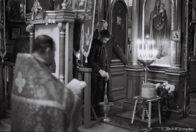 4b.Blessing of the Church Easter Loaf (Artos), All-Night Easter Service, Azdamichy 2018, 2018051_13