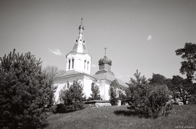 4b.Churches of Belarus CLVIII, Orthodox Church of the Intercession (Pakrou) with Alien Onion Domes, Bushiki 2016, 2016146-25A(2) (000057