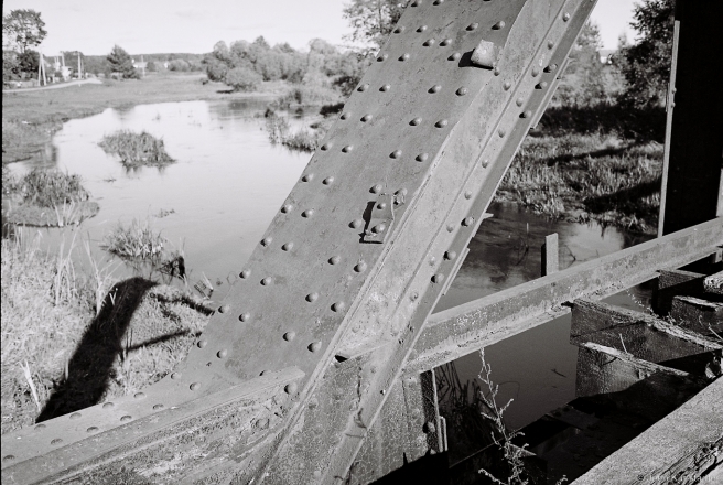 4b.Old Disused Bridge, Smarhon'-Ashmjany Road near Narbuty 2015, 2015342-17A (000049