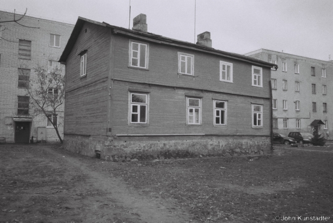 4b.Rear of Polish-Era Apartment Building, Harodnja 2016, 2016057a-11A (F1130011