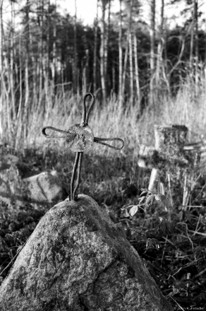 Wrought-Iron Cross, Babtsy Cemetery 2014, 2014400-6A