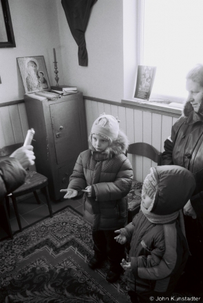 5.Blessing of Crosses after Ash Wednesday Mass, R.C. Church of the Mother of God of Budslau, Kamjennaja Horka 2015, 2015049-26A.jpg