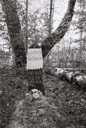 5c.Sakuny Villages, Grave of Villager Murdered by Partisans in 1943, Drazhna 2015,2015358-35A (000063
