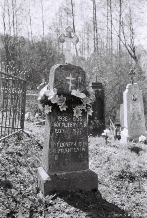 7f.Churchyard Cemetery, Orthodox Church of All Saints, Dol'naja Ruta 2018, 2018085_34A