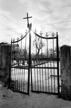 8b.Gate to World War I German & Russian and 1920 Polish Cemetery, Dauhinau 2016, 2016355-2A (65180002