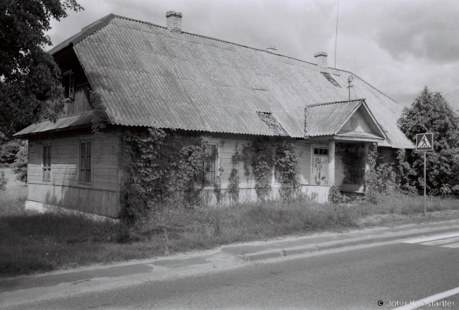 9b.Pre-War (Polish Era) Building, Kanstantsinava 2018, 2018118_01A