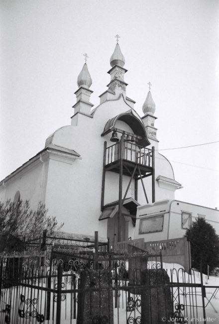 Churches of Belarus CCCII, Orthodox Church of the Prophet Elijah, Kasyn' (Kaushouka) 2019, 2019018b_12A